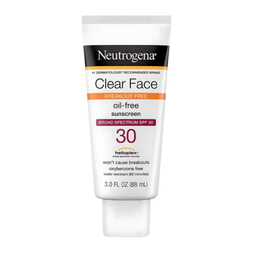 Neutrogena Clear Face - oil free sunscreen SPF 30